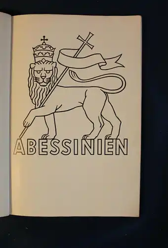 Das ist Abessinien L´ABYSSINIE TELLE QU´ELLE EST Kaiserreich Ostafrika js