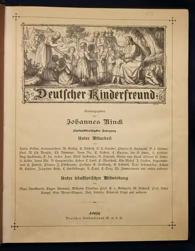 Rinck Deutscher Kinderfreund 35. Jhg. 1912/1913 Gedichte Literatur Sagen sf