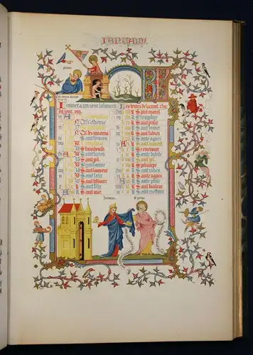 Humphreys THE ILLUMINATED CALENDAR for m.dccc.xl.vi 1846 Kalender Stundenbuch sf