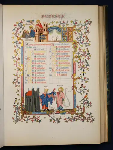 Humphreys THE ILLUMINATED CALENDAR for m.dccc.xl.vi 1846 Kalender Stundenbuch sf