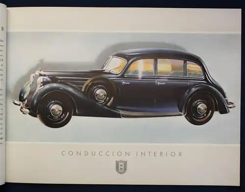 Horch Verkaufskatalog für den Reihen 8-Cilindros 3,8 Litros 92 HP 1937 Audi sf