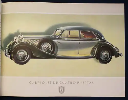 Horch Verkaufskatalog für den Reihen 8-Cilindros 3,8 Litros 92 HP 1937 Audi sf