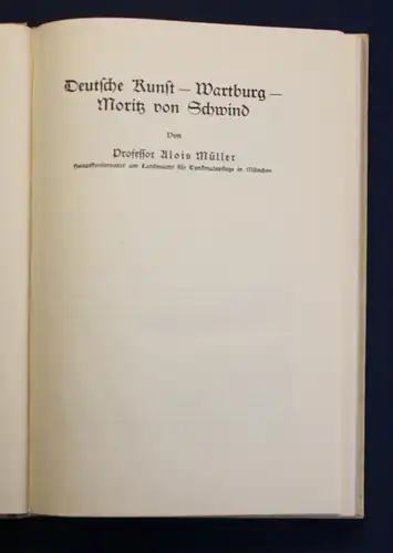 Wartburg Jahrbuch 1928 Sechstes Heft Jahresbericht Ortskunde Landeskunde js