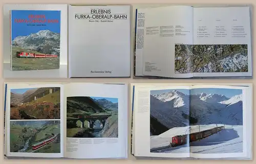 Hitz & Weber Erlebnis Furko-Oberalp-Bahn 1996 Schweiz Alpen Schmalspurbahn xz