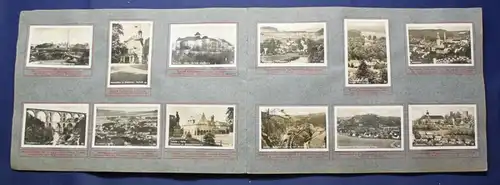 Unser schönes Sachsenland 1. Teil 84 echte Photographien um 1930 Saxonica js