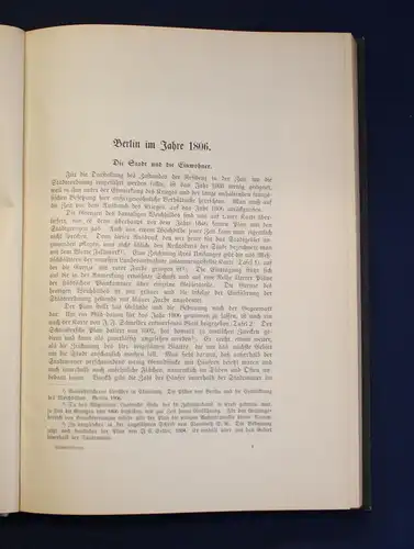 Die Städteverordnung von 1808 und die Stadt Berlin 1908 OH Pergament Politik js