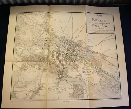 Die Städteverordnung von 1808 und die Stadt Berlin 1908 OH Pergament Politik js