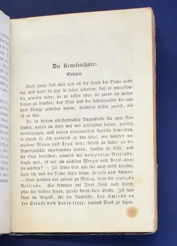 Lewald Yorick`s empfindsame Reise durch Frankreich und Italien 1840 Erzählung js