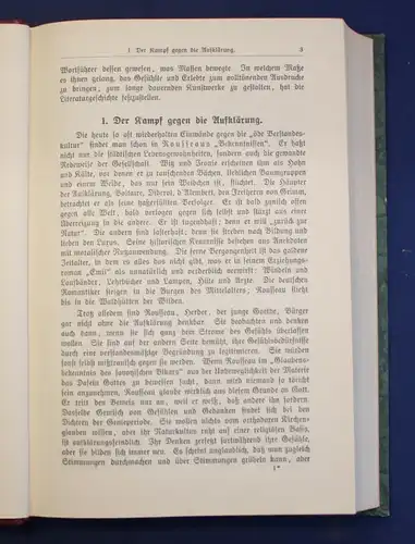 Riemann Von Goethe zum Expressionismus 1922 Belletristik Erzählung Literatur js