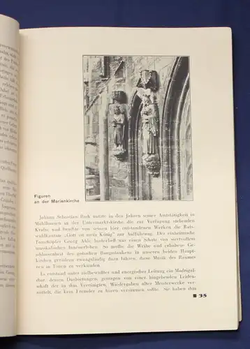 Führer durch das malerische Mühlhausen die alte Reichsstadt in Thüringen 1930 js