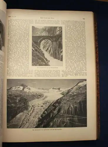 Hallberger Über Land und Meer 92. Band 1904, Heft 27- 52 Illustrierte Zeitung js