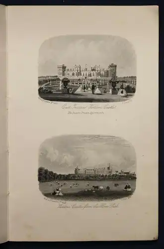 Rock & Co 24 Views of Windsor - 24 Stahlstichabbildungen von Windsor 1862 sf