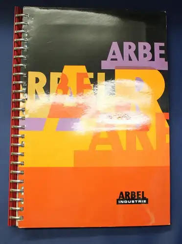Arbel Industrie Wagon- Katalog um 1983 Wirtschaft Handel Politik Züge js