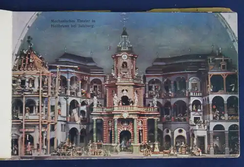 Or. 10 Ansichtskarten Hellbrunn um 1915 Wasserkünste Parkanlagen Steintheater js