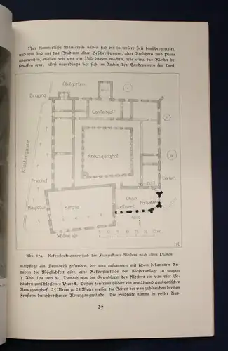 Or. Broschur Die freie Bergstadt St. Annaberg 1933 Bau und Kunstdenkmäler js