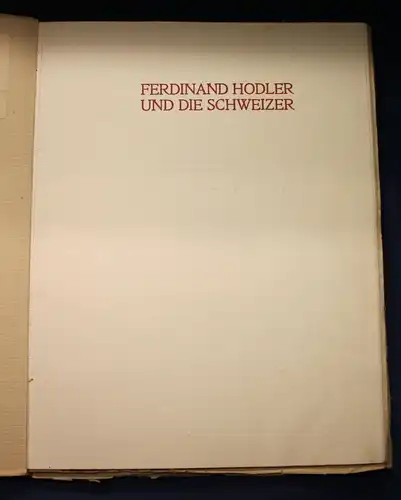 Rudolf Klein Ferdinand Hodler und die Schweizer Kunst Gemälde Kreativität js