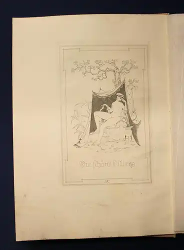 Schott Die Märchen von Goethe 1920 Mit Original Radierungen Erzählungen js