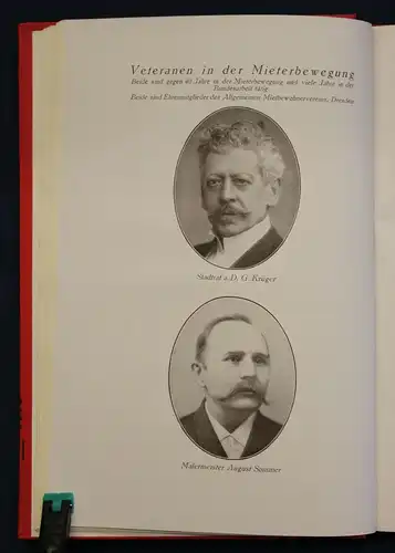 Herrmann Geschichte der deutschen Mieterbewegung 1925 Recht Wohnungswesen sf