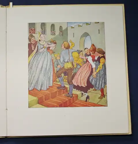 Brüder Grimm Die Golden Gans um 1930 selten Märchen Kinderbuch Literatur js