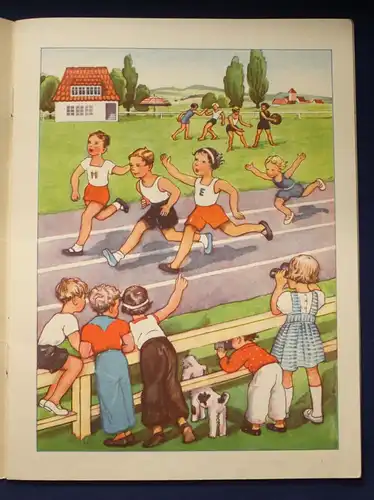 Kinderbuch Heut noch Spiel- morgen Ziel um 1930 Erzählungen Geschichten js