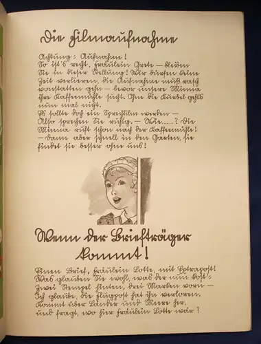 Kinderbuch Heut noch Spiel- morgen Ziel um 1930 Erzählungen Geschichten js