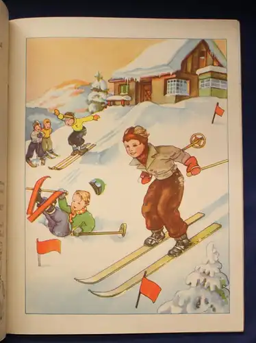 Kinderbuch Heut noch Spiel- morgen Ziel um 1930 Erzählungen Geschichten js