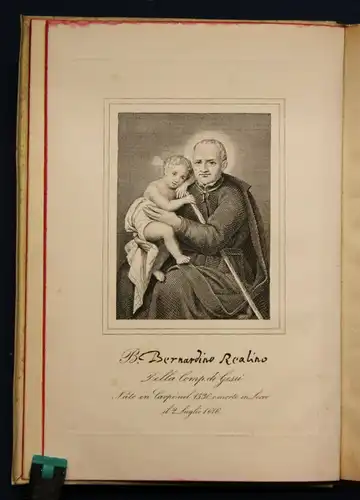 Galletti/Realino Compendio della vita del B. Bernardino Realino D.C.D.G. 1895 sf