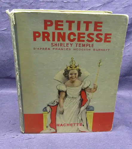 Petite Princesse Sherley Temple  1939 französisches Kinderbuch bereits verfilmt