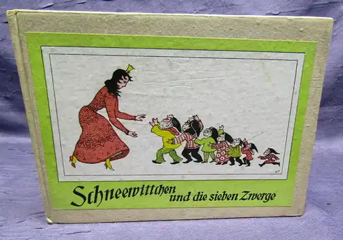 Gebrüder Grimm Schneewittchen und die sieben Zwerge um 1946 Märchen