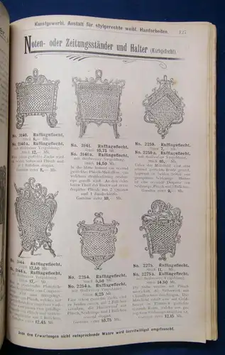 C.J. Mehn Braunschweig Special-Versand f. Handarbeit um 1900 sehr selten js