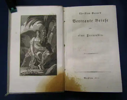 Garve's Sämmtliche Werke 12 Bd 1801 selten Philosophie Spätaufklärung sf