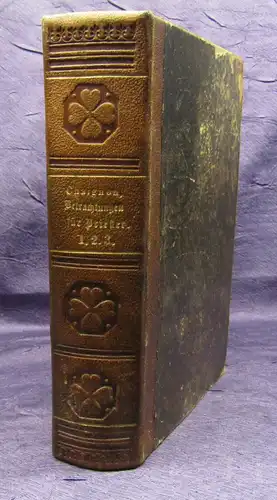 Chaignon Betrachtungen für Priester oder der Priester geheiligt 1870 1.Bd. js