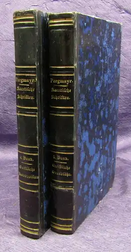 Pergmayr Sämmtliche Ascetische Schriften 2 Bde (3,4) 1851 Religion Theologie sf