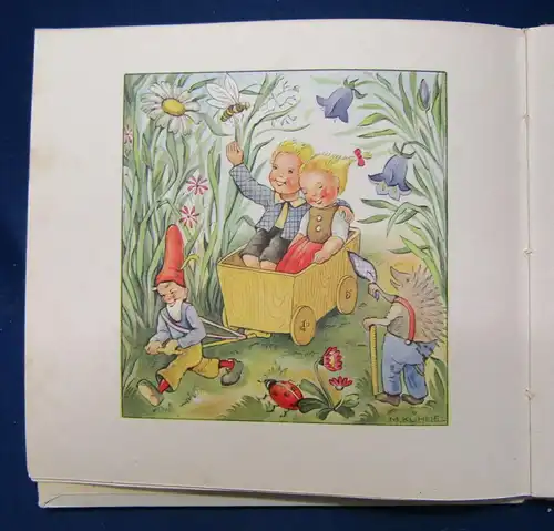 Waldhauser Liesl und Hiesl im Wunderland um 1935 Widmung im Titel selten js