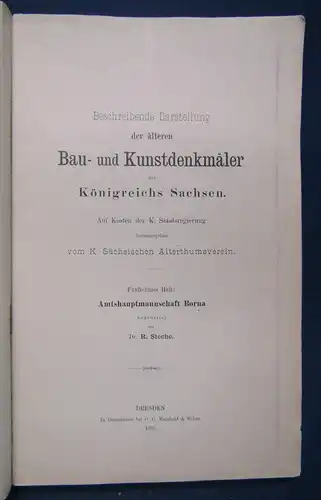 Steche Beschreibende Darstellung der älteren Bau- und Kunstdenkmäler 1891 sf