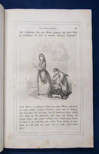 Fink Der hinkende Teufel von Le Sage 1840 Illustriert mit Holzstichen js