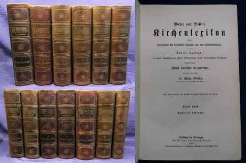 Kirchenregister 1-12 + Register 1882-1903 Encyklopädie katholischer Theologie js