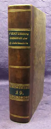 Venturini Chronik des 19. Jahrhunderts 19. Band 1825 Geschichte Gesellschaft sf
