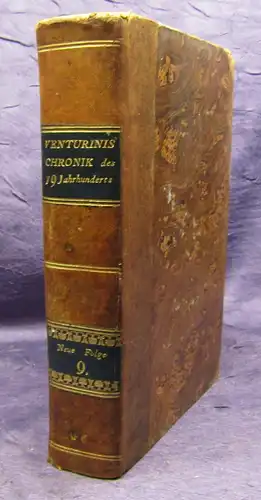 Venturini/ Bredow Chronik des 19. Jahrhunderts 9. Band 1836 Geschichte  sf