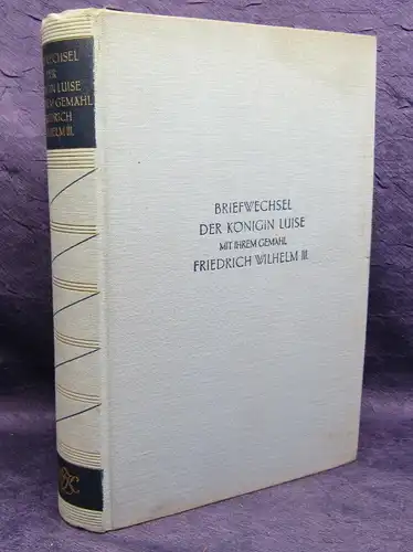 Griewank Briefwechsel der Königin Luise 1929 Mit Gemahl Friedrich Wilhelm III.js