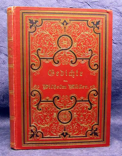 Müller Gedichte 1889 Belletristik Klassiker Weltliteratur Lyrik selten sf