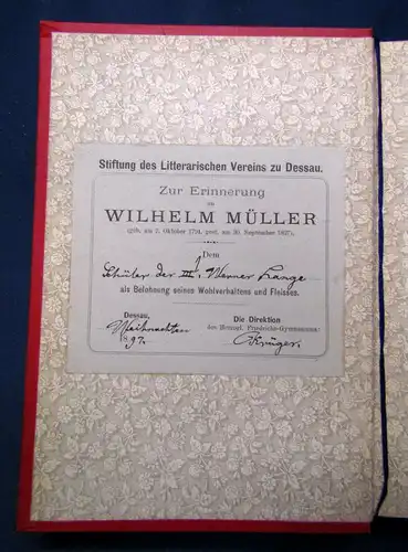 Müller Gedichte 1889 Belletristik Klassiker Weltliteratur Lyrik selten sf