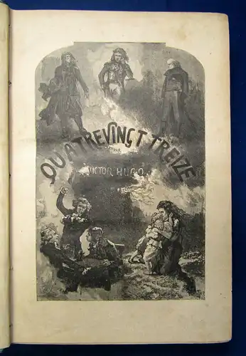 Hugo Quatrevingt Treize um 1875  Frankreich Geschichte Militaria Militär sf