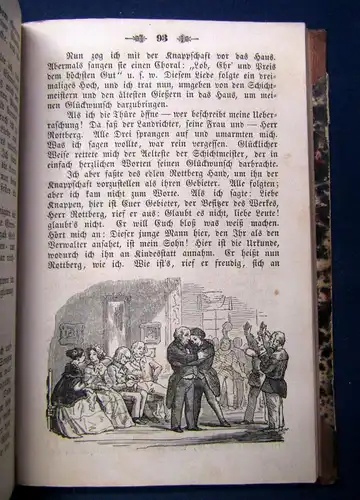 Horn Die Spinnstube (Ein Volksbuch) 5. Jahrgang 1850 Geschichten Belletristik sf