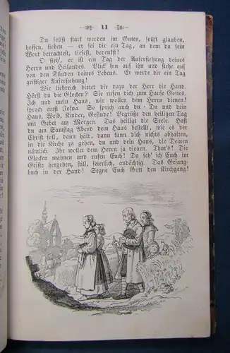 Horn Die Spinnstube (Ein Volksbuch) 9. Jhg 1854 Geschichten Belletristik sf