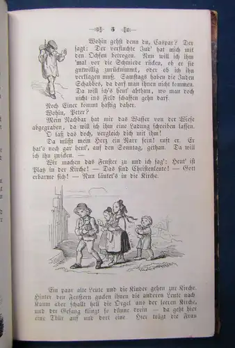 Horn Die Spinnstube (Ein Volksbuch) 9. Jhg 1854 Geschichten Belletristik sf