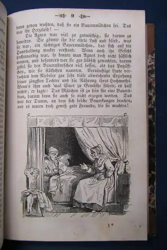 Horn Die Spinnstube (Ein Volksbuch) 6. Jhg 1851 Geschichten Belletristik sf