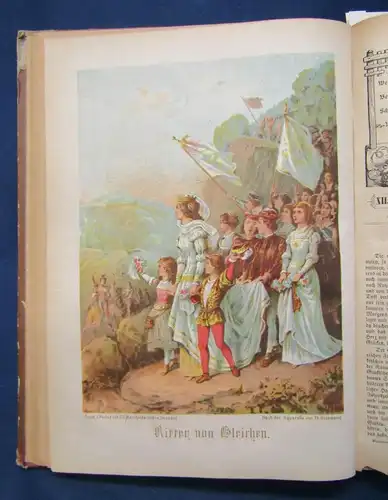 Stiehler Die Kinderlaube Illustrierte Jugendzeitung 12. Bd Jahrgang 1874 js