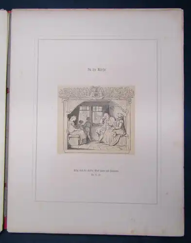 Der Sonntag in Bildern von Ludwig Richter ohne Jahr Kunst Zeichnungen js