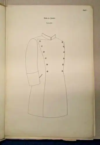 Die Uniformen der Beamten der preußischen Staats- und Salinen-Verwaltung 1890 sf